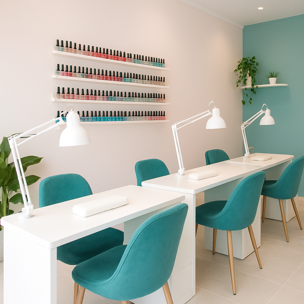 Interior de Nails Studio Barcelona